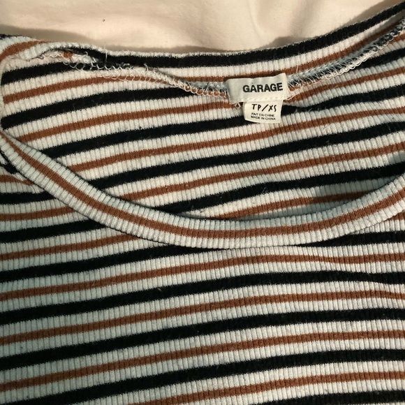 Garage Woodstock Striped Tee - Picture 3 of 3